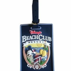 Outlet ⌛ Disney Luggage Bag Tag - Disney's Beach Club Resort ????