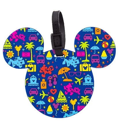 Buy ???? Disney Luggage Bag Tag - TAG - Character Icons - Blue ???? 3 Buy ???? Disney Luggage Bag Tag - TAG - Character Icons - Blue ????
