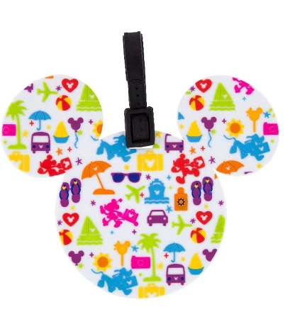 Promo ???? Disney Luggage Bag Tag - TAG - Character Icons - White ???? 3 Promo ???? Disney Luggage Bag Tag - TAG - Character Icons - White ????