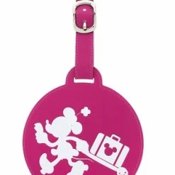 Promo ???? Disney Luggage Bag Tag - TAG - Minnie Mouse - Round ????