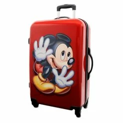Brand new ???? Disney Rolling Luggage - Mickey Mouse Stow-Away Luggage - 26'' ????