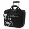 Cheapest ???? Disney Rolling Luggage - Mickey Mouse Design - Black And White - 15" ???? -Disney shop 7501055880037