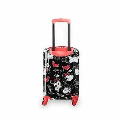 Wholesale ???? Disney Rolling Luggage - Mickey And Minnie Mouse Faces - 21" ????