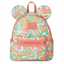 Best reviews of ???? Disney Loungefly ???? Backpack - Mickey Mouse Swirl ✔️