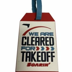Brand new ???? Disney Luggage Bag Tag - Soarin' - Cleared For Take Off ????