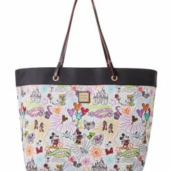 Brand new 🧨 Disney Dooney & Bourke Bag - Sketch - Reversible Nylon Tote 👏