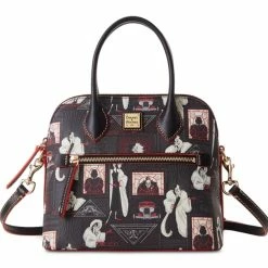 Buy 🔥 Disney Dooney & Bourke Bag - Cruella De Vil - Zip Domed Satchel 🤩