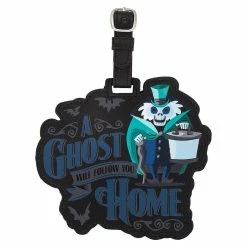 New ???? Disney Luggage Bag Tag - Haunted Mansion - Ghost Will Follow You Home ????