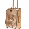 Best Sale ???? Disney Loungefly Rolling Luggage - Minnie Mouse - Briar Rose Gold ???? -Disney shop sc11521