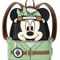 Top 10 ???? Disney Loungefly ???? Backpack - Safari Minnie Mouse - Animal Kingdom ⌛