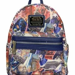 Best Sale ???? Disney Loungefly ???? Backpack - Star Wars - Movie Poster Collage ????