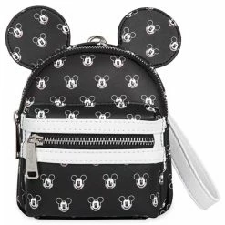 Hot Sale ⌛ Disney Loungefly ???? Backpack Wristlet - Mickey Mouse Faces ????