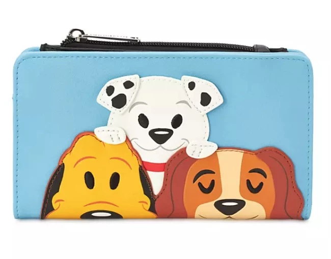 Best Sale ???? Disney Loungefly Wallet - Disney ???? Dogs - Blue ???? 3 Best Sale ???? Disney Loungefly Wallet - Disney ???? Dogs - Blue ????