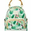Cheapest ⭐ Disney Loungefly ???? Backpack - Mickey And Minnie Tropical ???? 2 Cheapest ⭐ Disney Loungefly ???? Backpack - Mickey And Minnie Tropical ???? -Disney shop sc14368