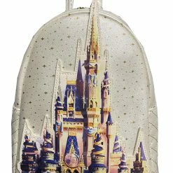 Outlet ???? Disney Loungefly ???? Backpack - 50th Anniversary - Cinderella Castle ✔️