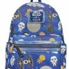 Top 10 ???? Disney Loungefly ???? Backpack - Star Wars Chibi - Blue ???? 2 Top 10 ???? Disney Loungefly ???? Backpack - Star Wars Chibi - Blue ???? -Disney shop scp151814