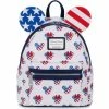 Promo โญ Disney Loungefly ๐ Backpack - Mickey And Minnie Americana ๐ 2 Promo โญ Disney Loungefly ๐ Backpack - Mickey And Minnie Americana ๐ -Disney shop scp1520917