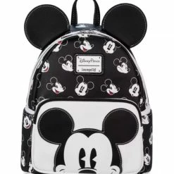 Cheapest ???? Disney Loungefly ???? Backpack - Mickey Mouse - Black & White ????