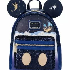 Outlet ???? Disney Loungefly ???? Backpack - Main Attraction - Peter Pan's Flight ????