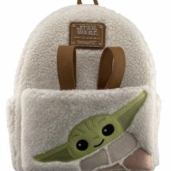 New ⭐ Disney Loungefly ???? Backpack - Fuzzy Yoda - Star Wars ????
