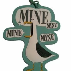 Cheap ⌛ Disney Luggage Bag Tag - Finding Nemo Seagull - Mine Mine Mine ????